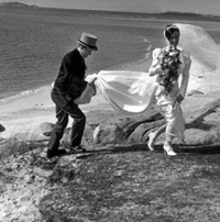Ирландия. Donegal. Деревня Гвидор. Свадьба Полины Духан и Брайана Галлахера. 1996 г. Мартин Франк.