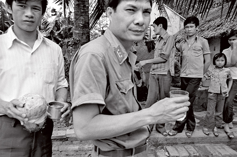 Леонид снимал вьетнамских военных и мирное население