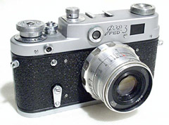 Малоформатная фотокамера «ФЭД-3» и «ФЭД-3Л»