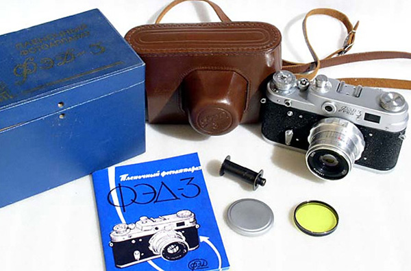 Фотокамера «ФЭД-3». Базовая комплектация.