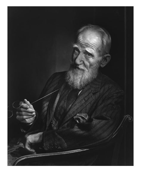 Фото портрет Джорджа Бернард Шоу (George Bernard Shaw), 1943