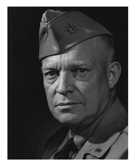 Генерал Дуайт Эйзенхауэр (Dwight Eisenhower), 1946, работы Юсуфа Карша