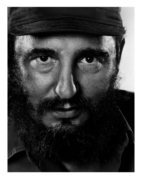 Команданте Фидель Кастро (Fidel Castro), 1971. Фото портрет Юсуфа Карша