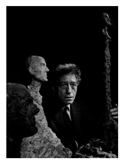 Альберто Джакометти (Alberto Giacometti), 1965. Фотография работы Юсуфа Карша