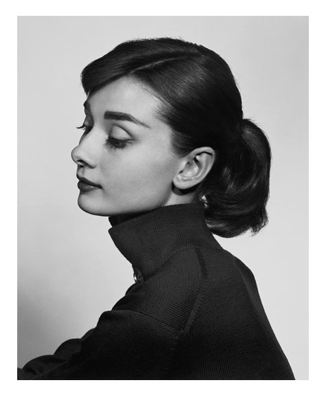 Знаминитая актрисса Одри Хепберн (Audrey Hepburn), 1956. Юсуф Карш