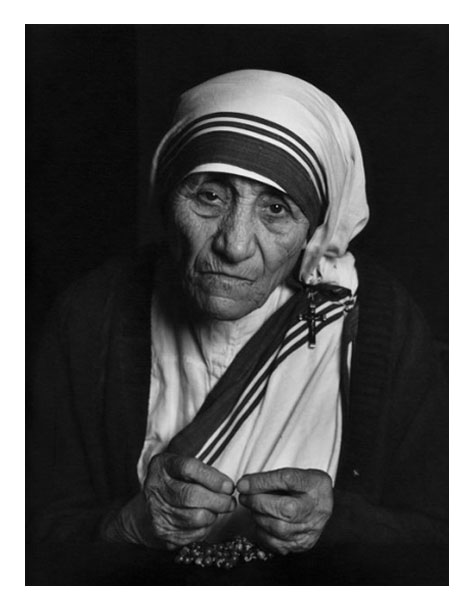 Мать Тереза (Mother Teresa), 1988 работа фото портрет Юсуф Карш